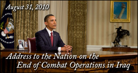 End of Combat in Iraq