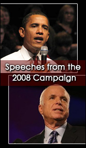 Speeches from the 2008 Campaign